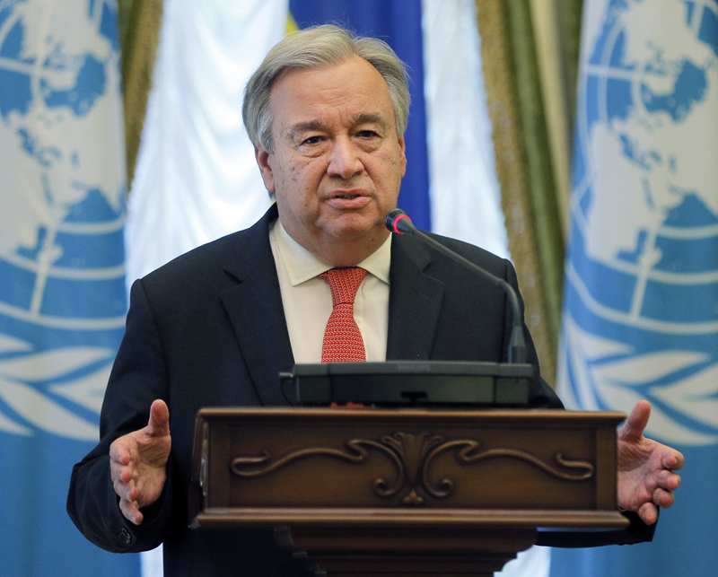 U.N. chief urges leaders of every country to declare 'climate emergency'